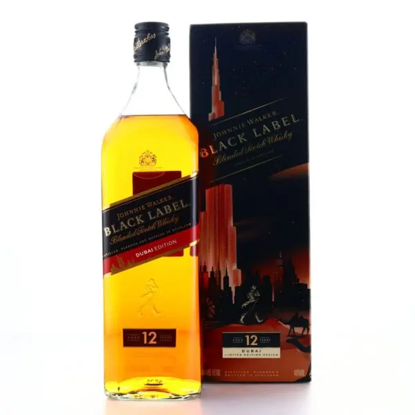 Johnnie Walker 12 Year Old Black Label Dubai Edition 1L