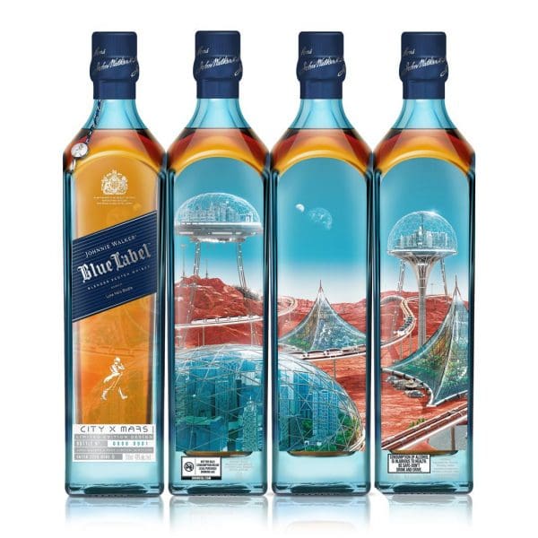 JOHNNIE WALKER BLUE LABEL CITIES OF THE FUTURE BERLIN 2220 – The Spirits  Gallery